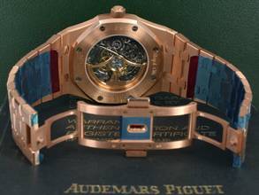 Thumbnail von Audemars Piguet Royal Oak Selfwinding 15305or Openworked Skeleton - New Stickers 2013