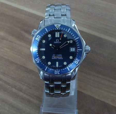  Omega Seamaster Diver 300 M medium Stahl Automatik </h1> 