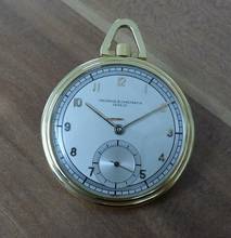 Thumbnail von Vacheron Constantin Taschenuhr 750 / 18k Gold </h1>