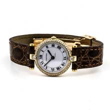 Thumbnail von Cartier Vendome Quarz 24 mm Ref. 810024248 750/18K Gold Diamanten 1,3 ct </h1>
