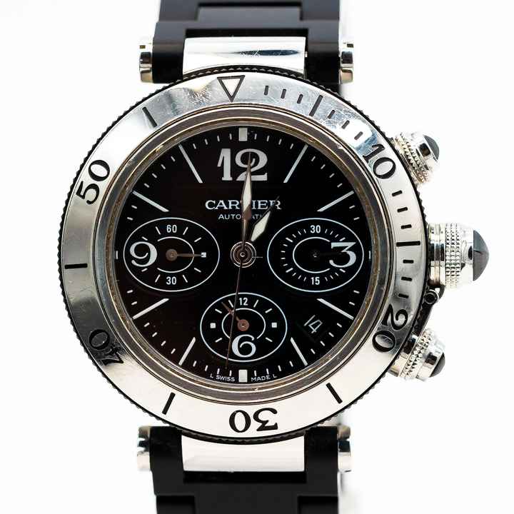  Cartier Pasha Seatimer Chronograph  