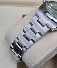 Thumbnail von Rolex Oyster Perpetual 41mm 134300 Pistachio dial Like New Condition Full Set 6-2025