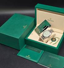 Thumbnail von Rolex Oyster Perpetual 41mm 134300 Pistachio dial Like New Condition Full Set 6-2025