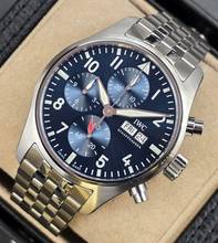 Thumbnail von IWC Fliegeruhr Chronograph Pilot Chronograph 41mm IW388102 Blue Dial Unworn/New Condition Full Set 6-2025