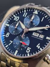 Thumbnail von IWC Fliegeruhr Chronograph Pilot Chronograph 41mm IW388102 Blue Dial Unworn/New Condition Full Set 6-2025
