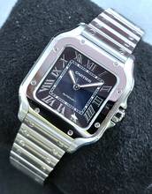 Thumbnail von Cartier Santos de Cartier WSSA0063 - Medium - Blue Dial Unworn/New Condition - Full Set 11/2025