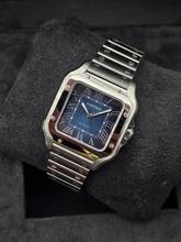 Thumbnail von Cartier Santos de Cartier WSSA0063 - Medium - Blue Dial Unworn/New Condition - Full Set 11/2025