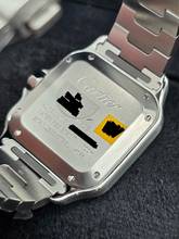 Thumbnail von Cartier Santos de Cartier WSSA0061 - Medium - Green Dial Unworn/New Condition - Full Set 11/2025