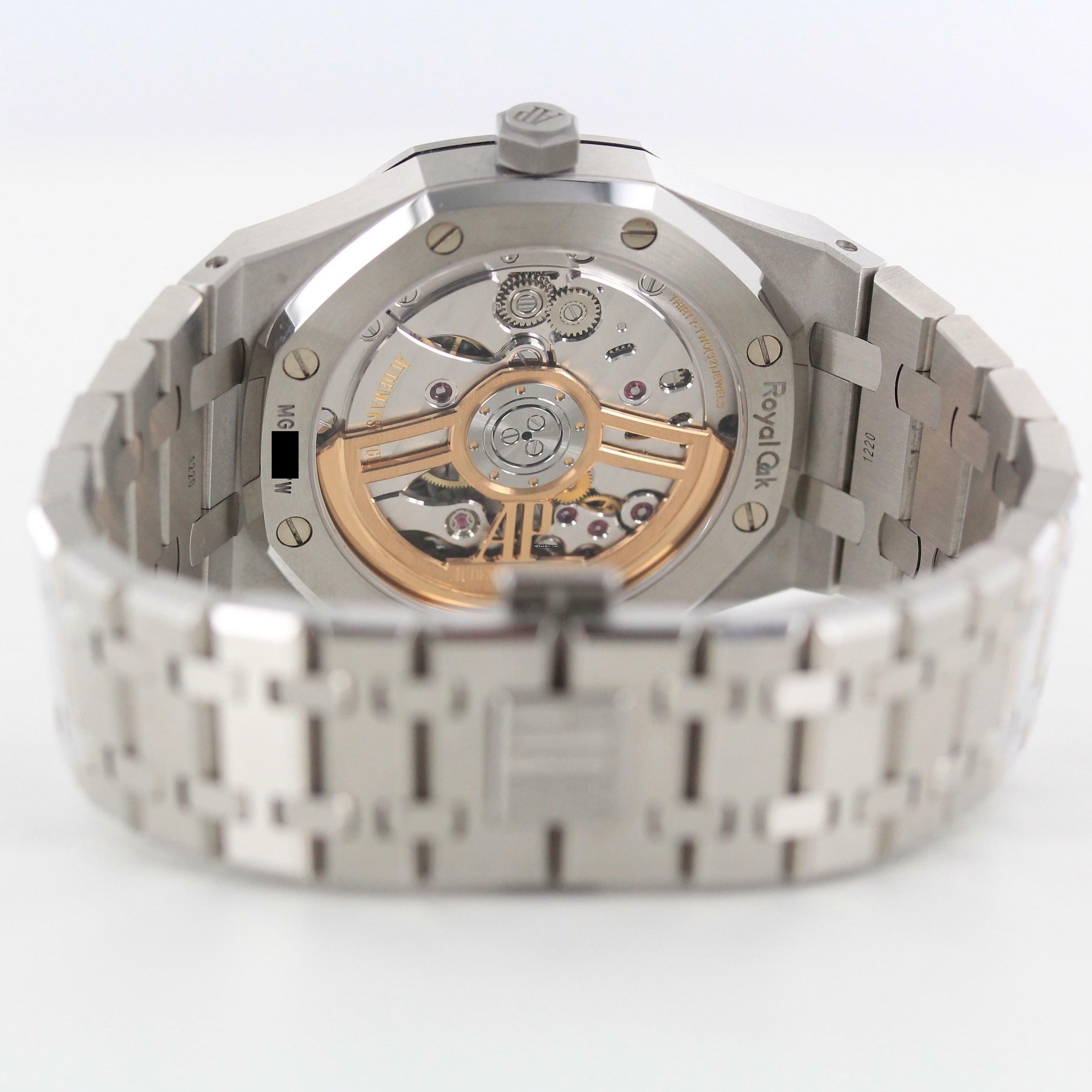 Thumbnail von Audemars Piguet Royal Oak Oak//2023//FULL SET//BLUE DIAL//REF.15500ST.OO.1220ST.01//#696