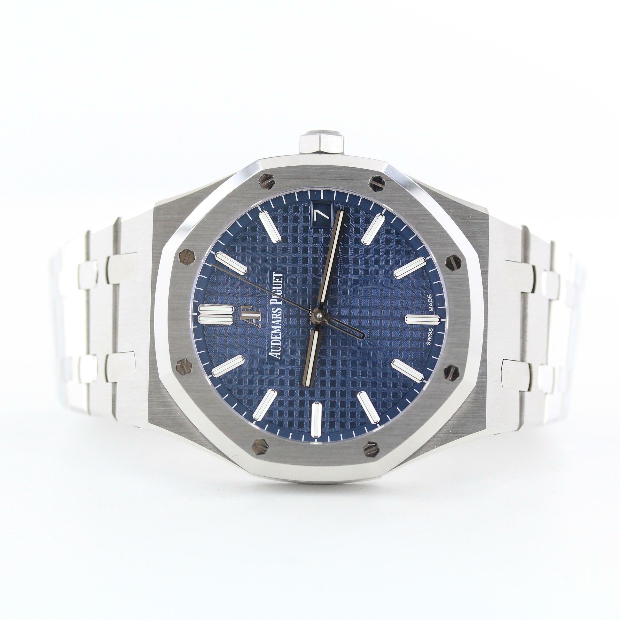 Thumbnail von Audemars Piguet Royal Oak Oak//2023//FULL SET//BLUE DIAL//REF.15500ST.OO.1220ST.01//#696