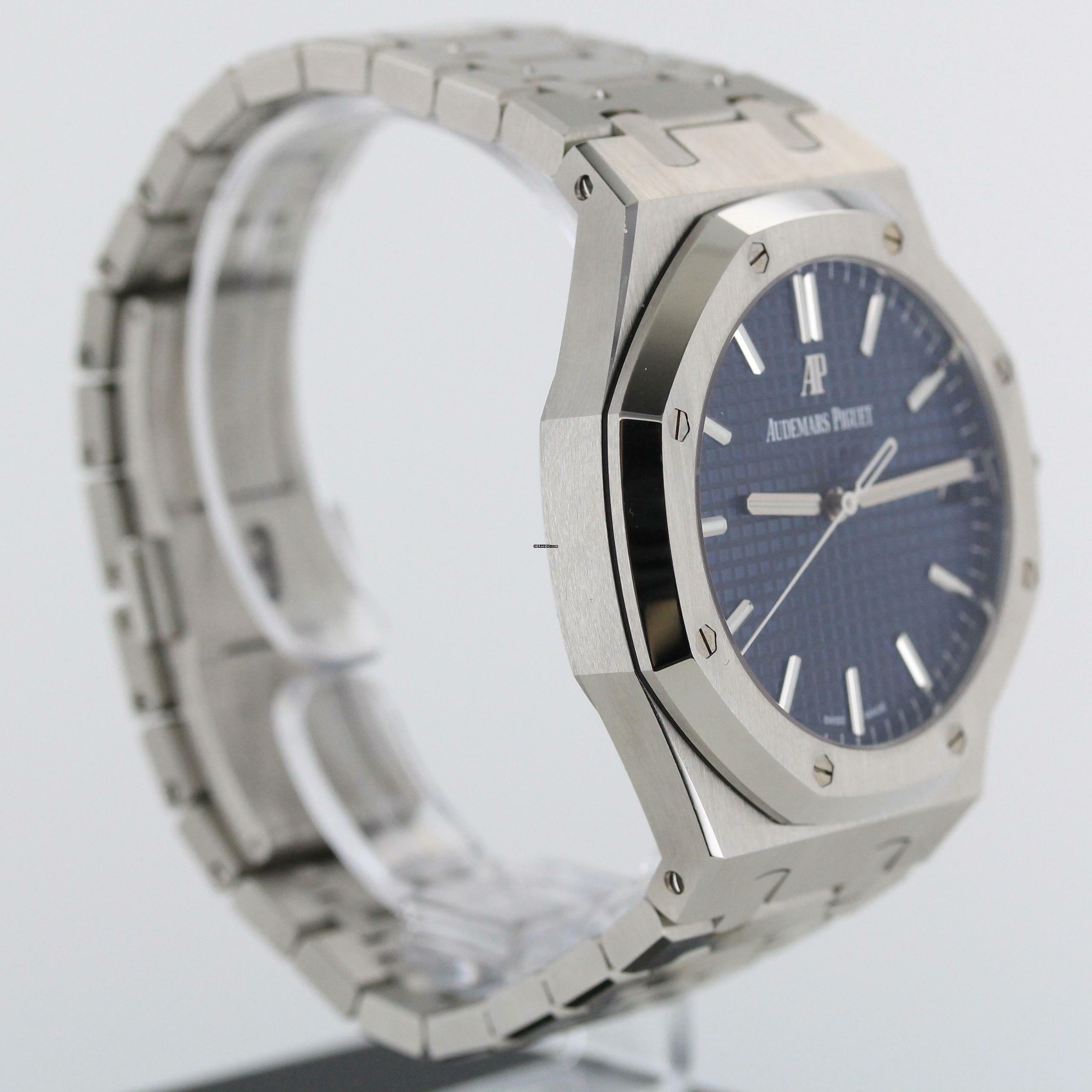 Thumbnail von Audemars Piguet Royal Oak Oak//2023//FULL SET//BLUE DIAL//REF.15500ST.OO.1220ST.01//#696
