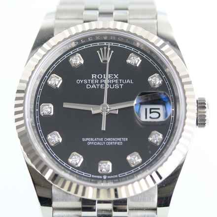  Rolex Datejust 36 Datejust//Ref. 126234//Full Set//Diamonds Dial//2021 #710 