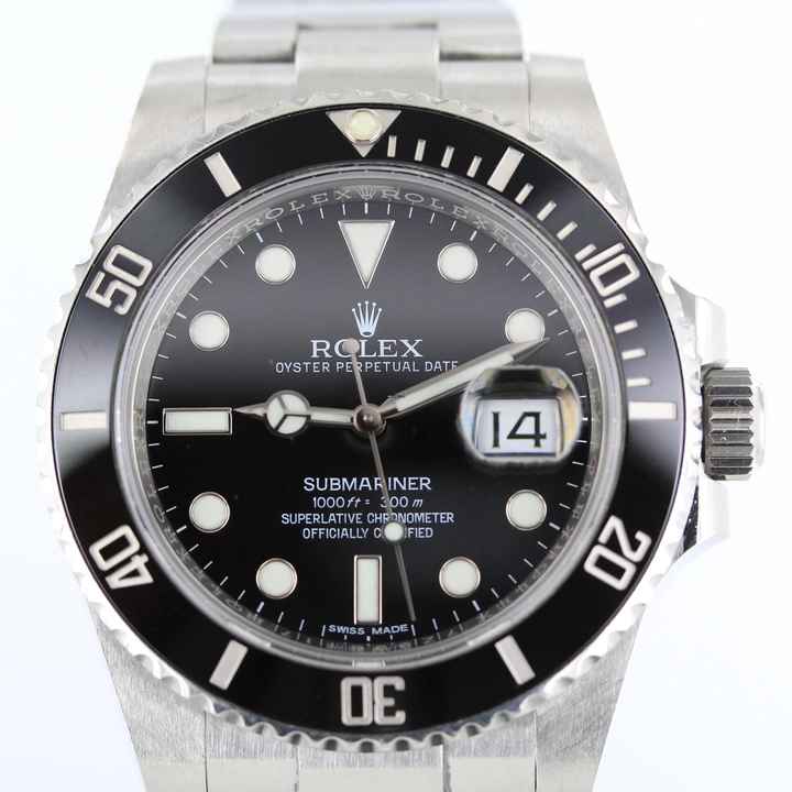  Rolex Submariner Date 2014//40MM//BLACK DIAL//REF.116610LN//LC EU # 691 