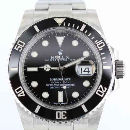  Rolex Submariner Date 2014//40MM//BLACK DIAL//REF.116610LN//LC EU # 691 
