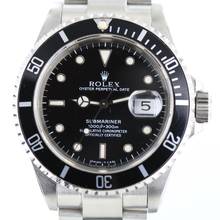 Thumbnail von Rolex Submariner Date 1995//40MM//BLACK DIAL//REF.16610//LC100//FULL SET # 670 </h1>