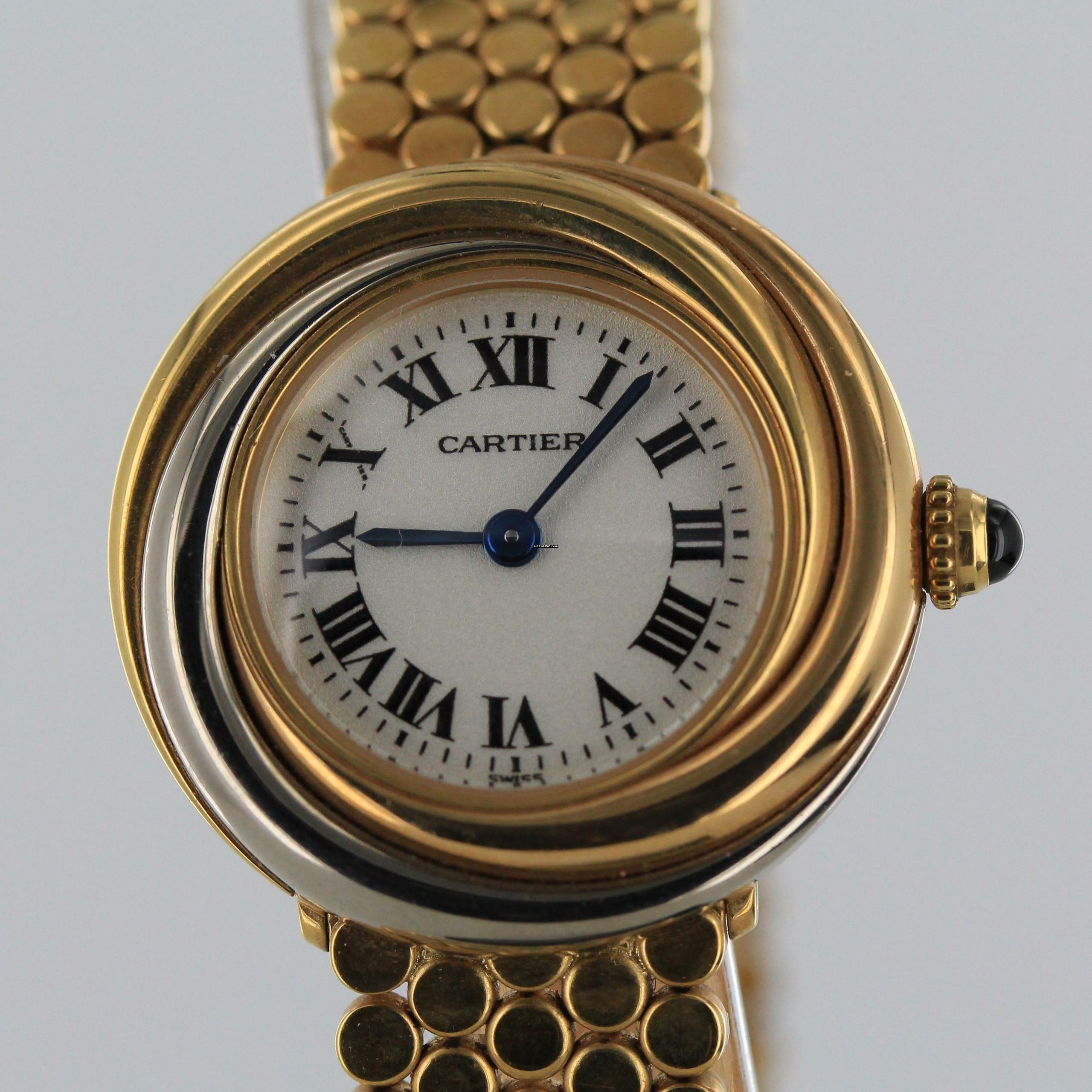  Cartier Trinity TRINITY//90 GRAMM//REF.2357//LIKE NEW//VOLLGOLD//18K//BIG SIZE # 665 