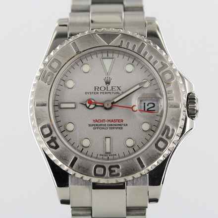  Rolex Yacht-Master 2005//35MM//SILVER DIAL//REF. 168622//LC100//FULL SET # 662 