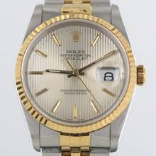 Thumbnail von Rolex Datejust 36 36//Ref.16233//1988//Vintage//Tapestry Dial//#702