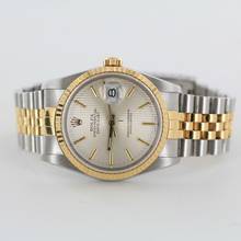 Thumbnail von Rolex Datejust 36 36//Ref.16233//1988//Vintage//Tapestry Dial//#702