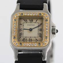 Thumbnail von Cartier Santos Santos//Diamond Bezel//Ref.1057930//#725