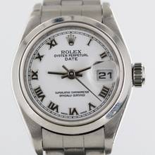 Thumbnail von Rolex Oyster Perpetual Lady Date Ref.79160//ca.2003//white Dial//#SA