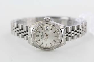 Thumbnail von Rolex Oyster Perpetual Lady Date 1982//26MM//VINTAGE//SILVER DIAL//REF. 69190//LC100 # 669