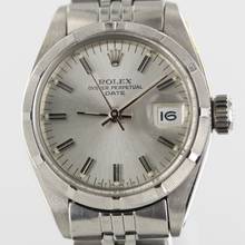 Thumbnail von Rolex Oyster Perpetual Lady Date 1982//26MM//VINTAGE//SILVER DIAL//REF. 69190//LC100 # 669