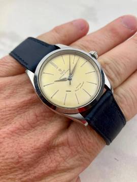  Tudor Oyster Prince Automatic Ref. 7965 / y. 1959 Caseback engraved / Gute Hoffnungshütte Jubiläumsuhr 