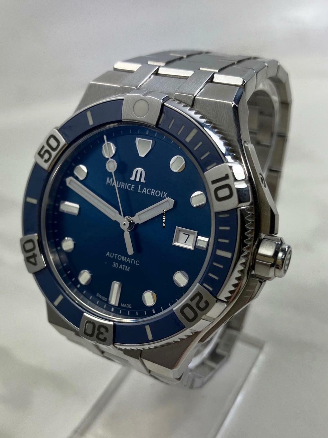 Thumbnail von Maurice Lacroix AIKON Venturer Blue/B+P/06-2024 </h1>