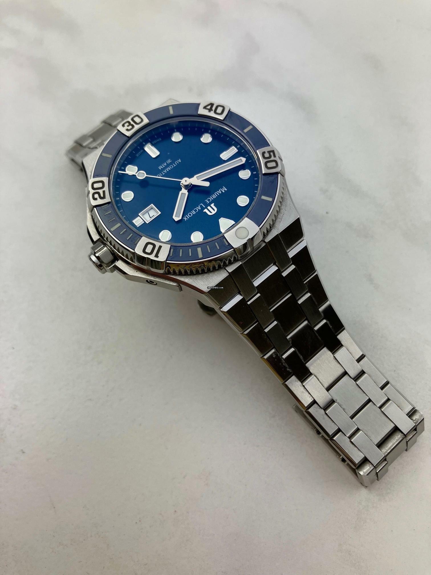 Thumbnail von Maurice Lacroix AIKON Venturer Blue/B+P/06-2024 </h1>