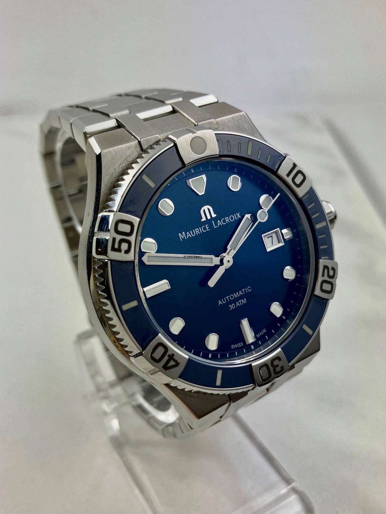 Thumbnail von Maurice Lacroix AIKON Venturer Blue/B+P/06-2024 </h1>