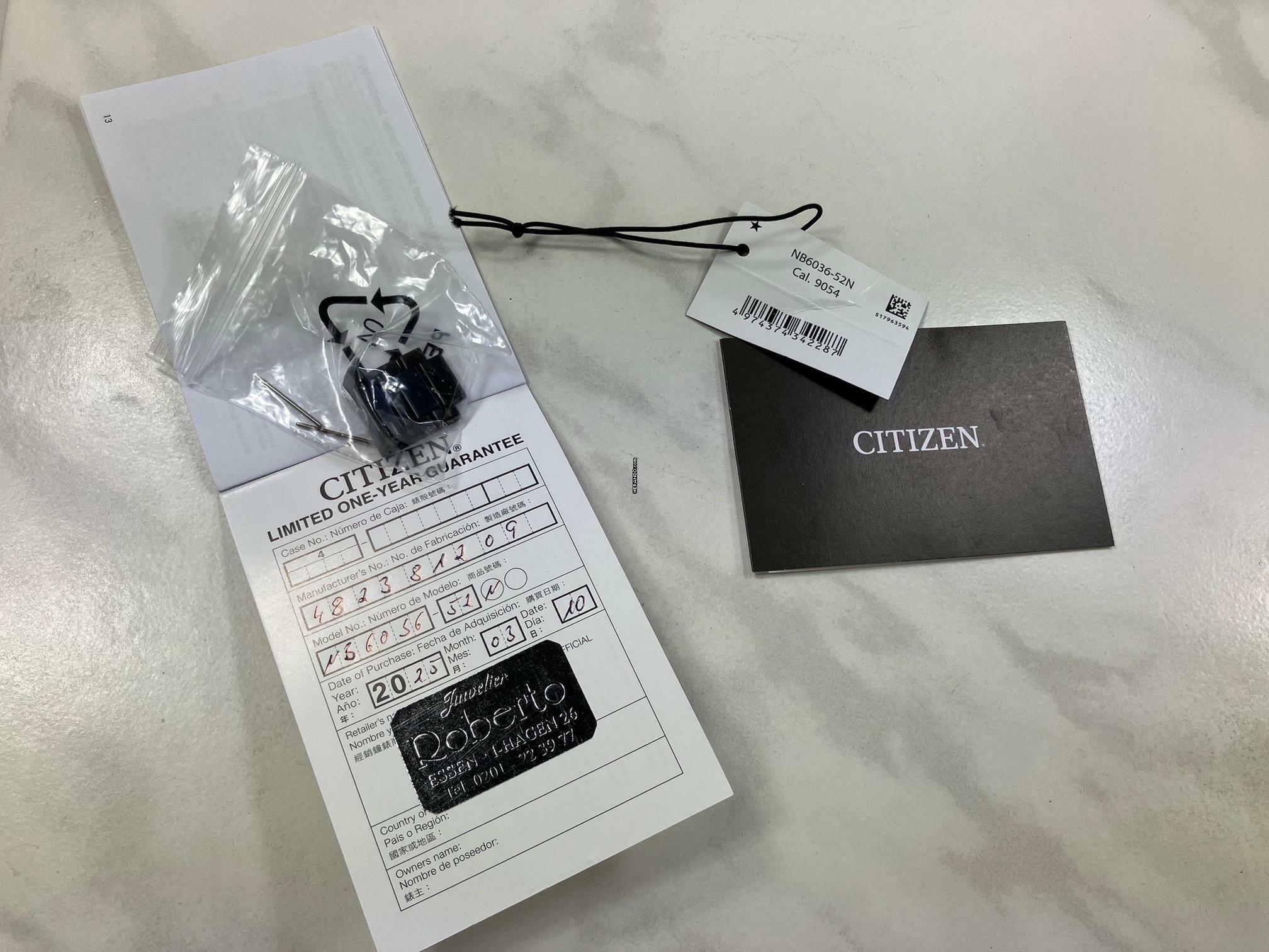 Thumbnail von Citizen Series 8 / 880 GMT / Ltd. Edition / B+P / 03-25