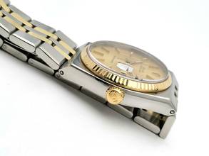 Thumbnail von Rolex Datejust Oysterquartz 36 steel gold
