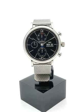  IWC Portofino Chronograph Milanais Full Set 2021 Austria </h1> 