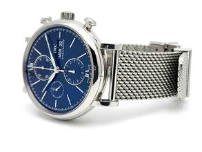 Thumbnail von IWC Portofino Chronograph Milanais Full Set 2021 Austria </h1>