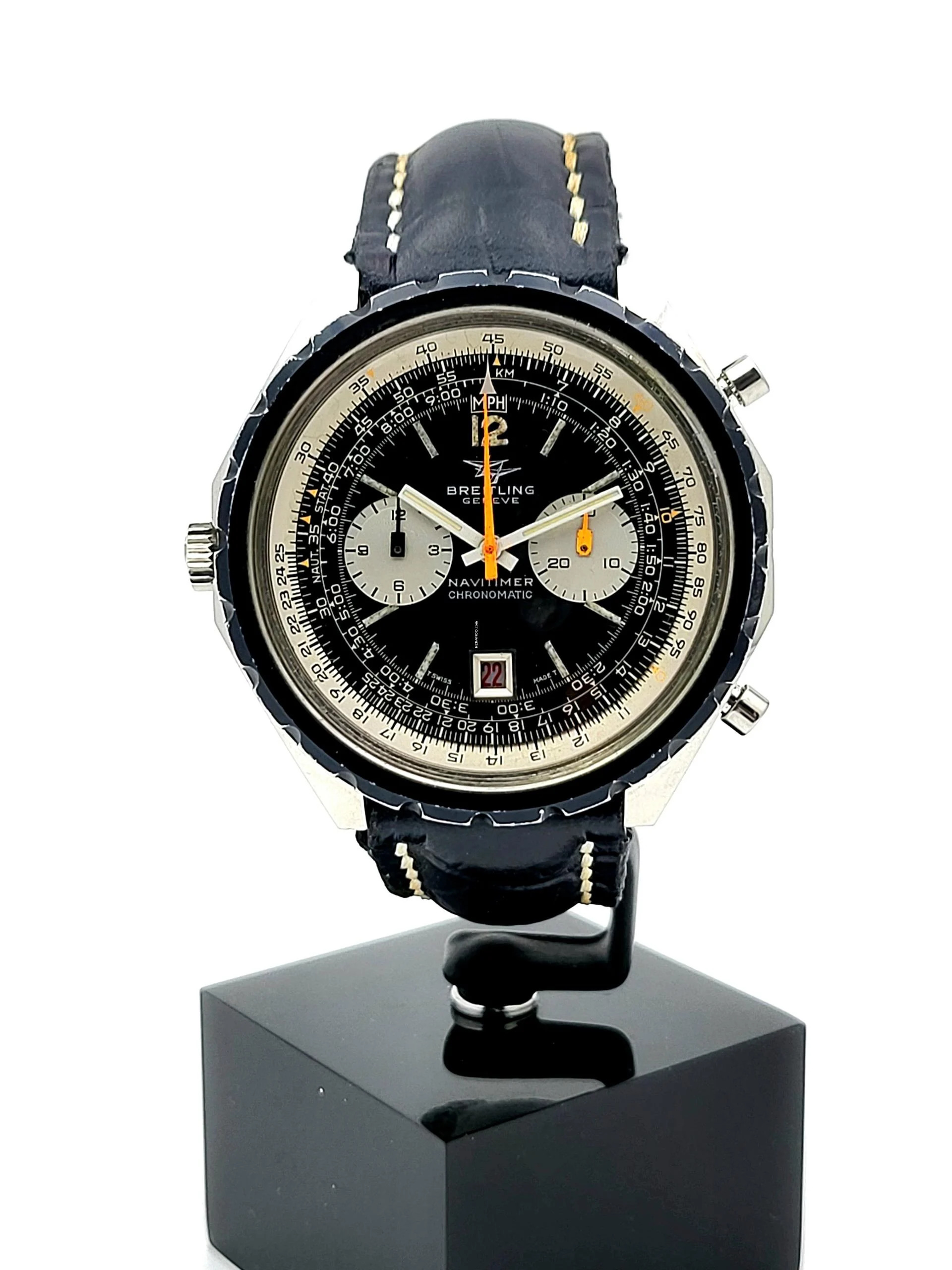  Breitling Chrono-Matic Navitimer chrono matic Spiegelei serviced </h1> 