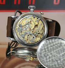 Thumbnail von Heuer SUPER RARE OVERSIZE PILOT'S CHRONO FROM THE 30'S VINTAGE
