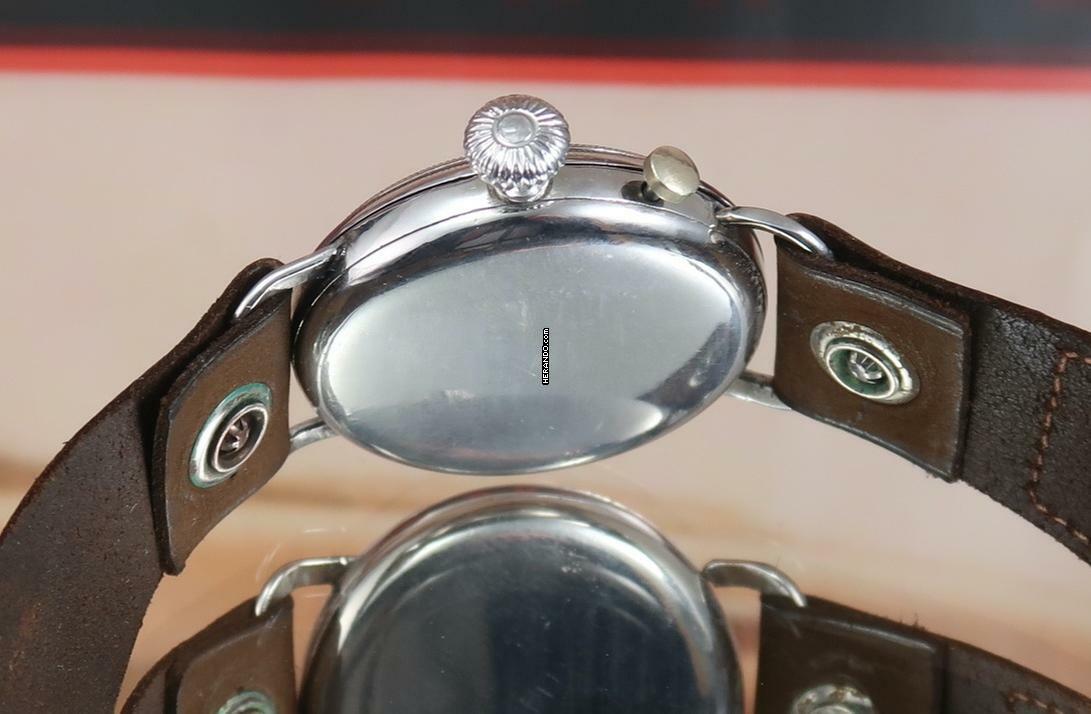 Thumbnail von Heuer SUPER RARE OVERSIZE PILOT'S CHRONO FROM THE 30'S VINTAGE