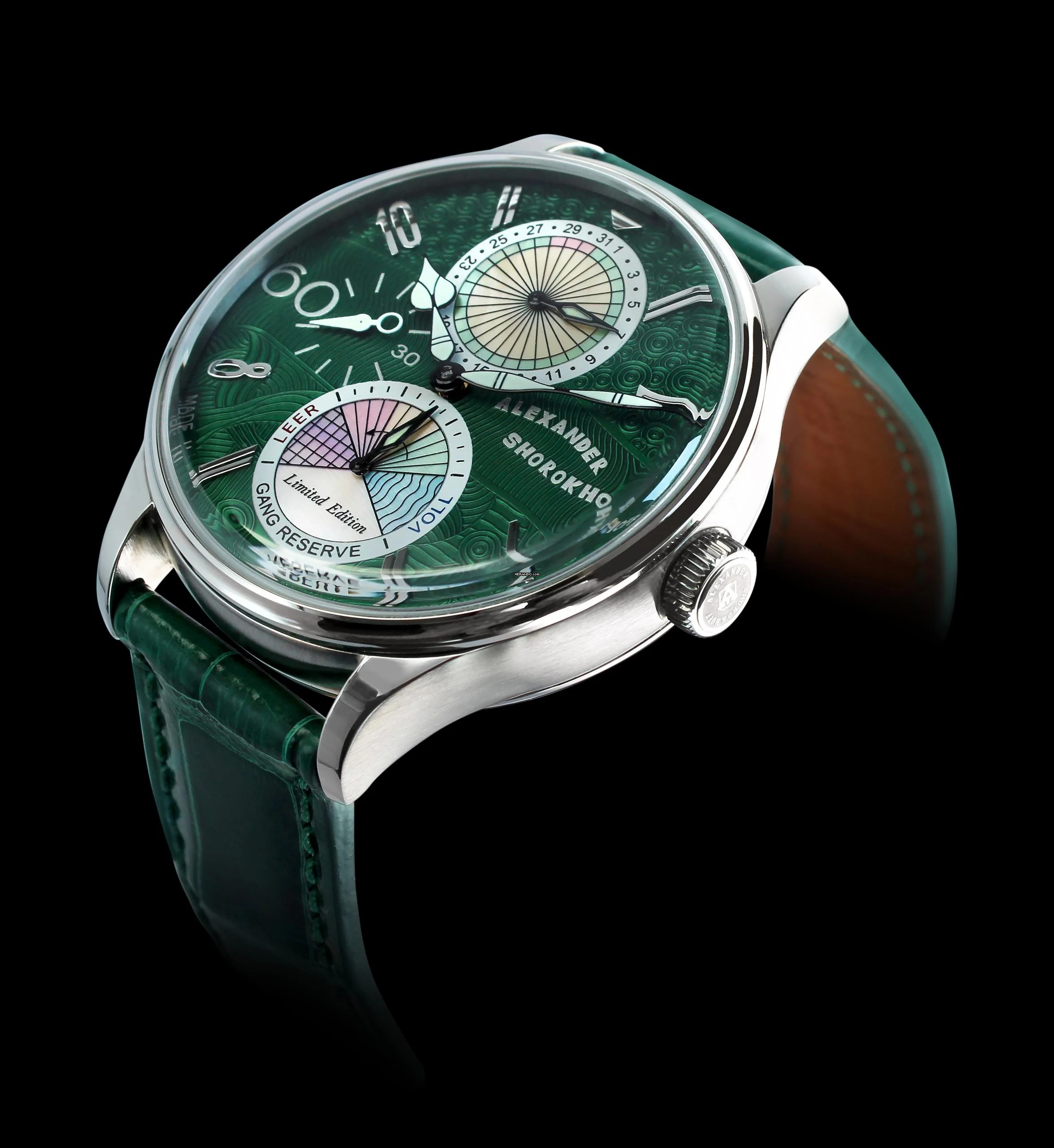 Alexander Shorokhoff Emotio Due Green Limited Edition 50 Stück