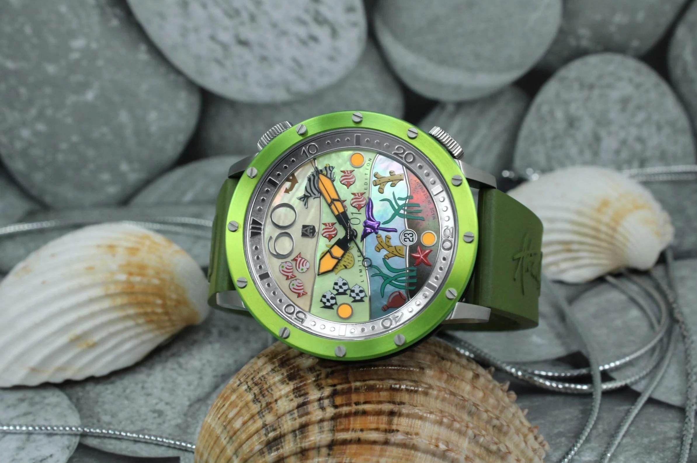Alexander Shorokhoff Flensi Green Limited Edition 60 pieces