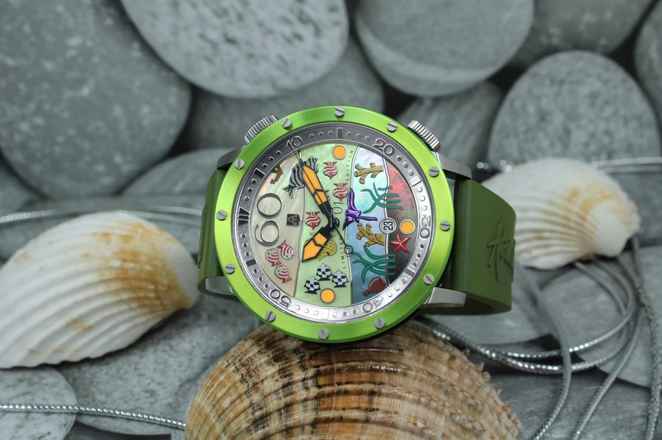  Alexander Shorokhoff Flensi Green Limited Edition 60 pieces 