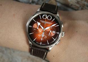Thumbnail von Alexander Shorokhoff Happy Second Chronograph Orange limitierte Serie von 50 Stück