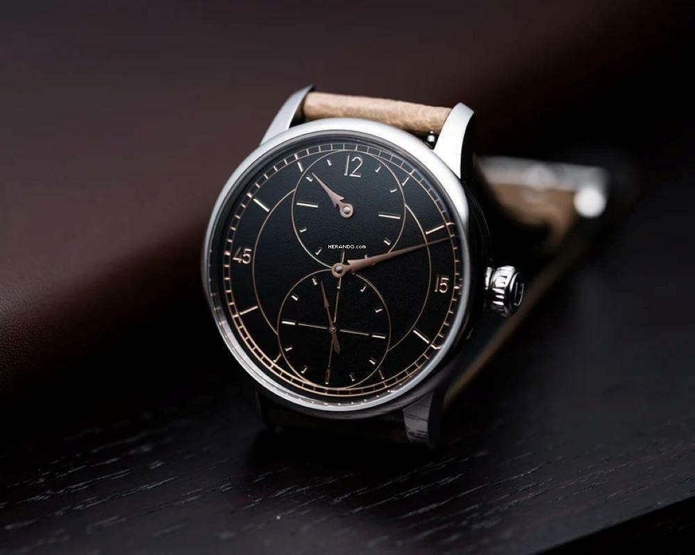  Louis Erard Le Régulateur Gravé Noir 