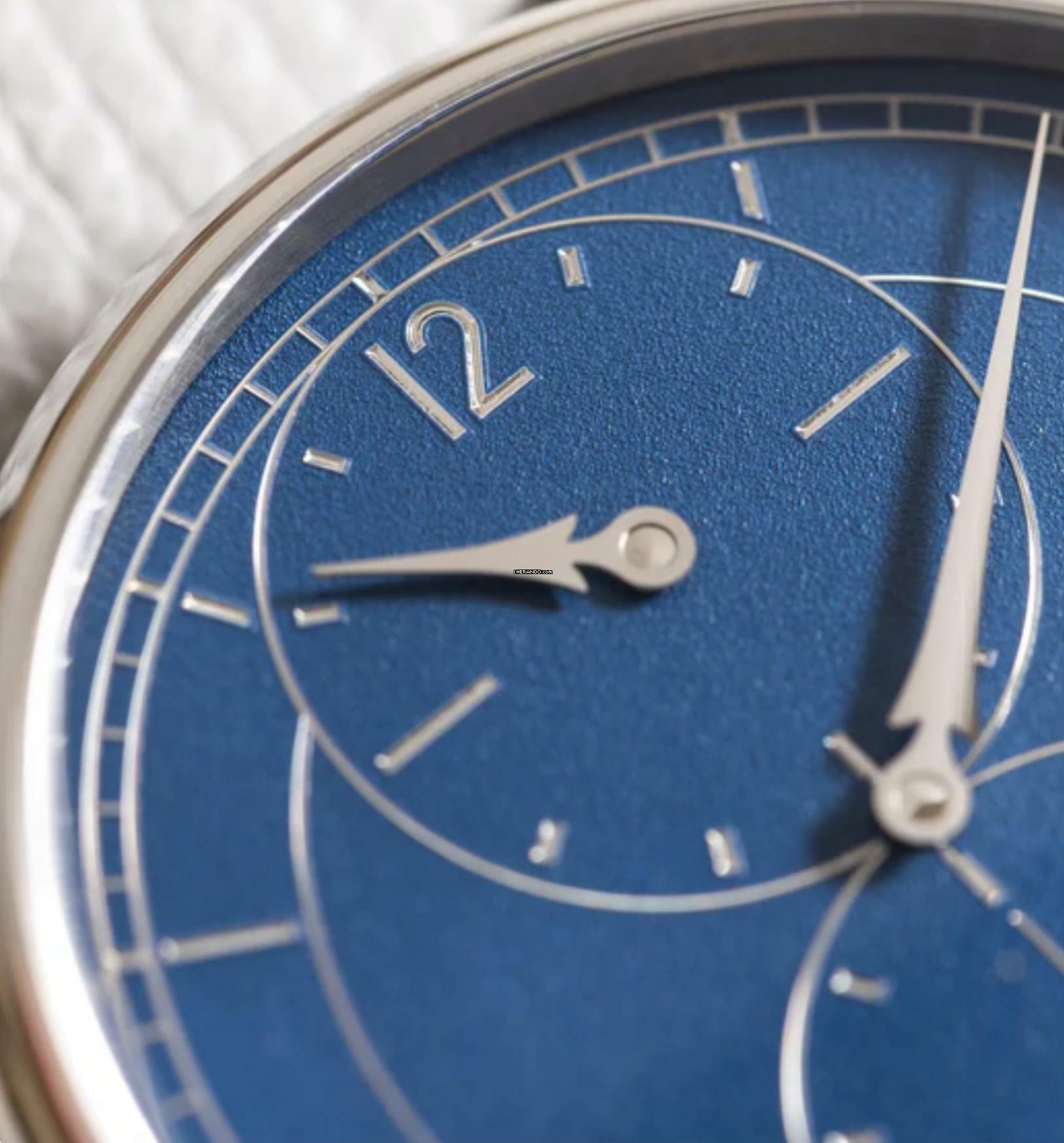 Thumbnail von Louis Erard LE RÉGULATEUR GRAVÉ BLEU