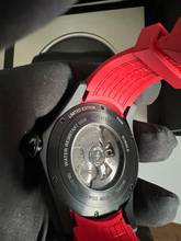 Thumbnail von Corum Bubble Big Bubble 52 Diablo Red Dial Titanium Automatik 3x die 6 auf den Zifferblatt 666