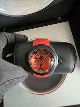 Thumbnail von Corum Bubble Big Bubble 52 Diablo Red Dial Titanium Automatik 3x die 6 auf den Zifferblatt 666