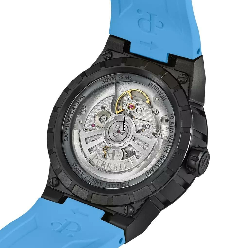 Thumbnail von Perrelet Turbine TITANIUM ICE BLUE A4067/7