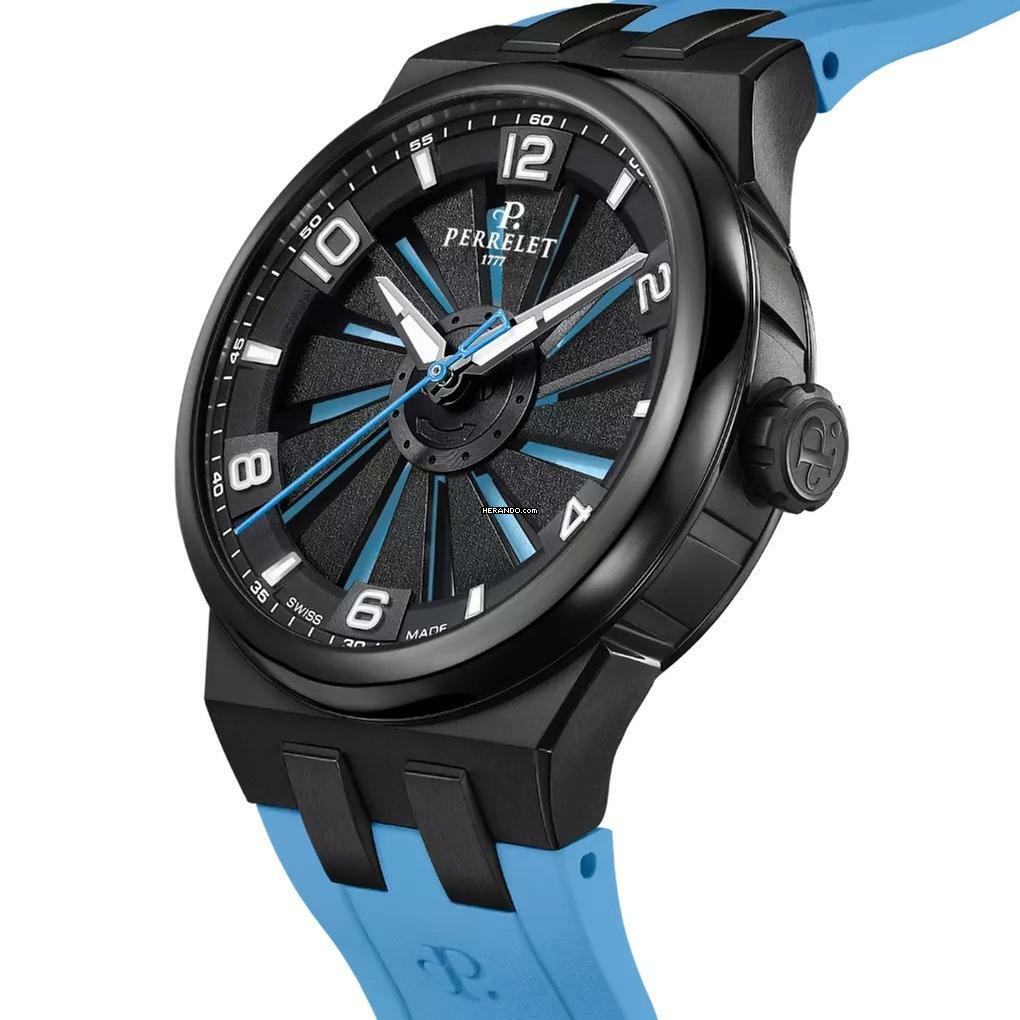 Thumbnail von Perrelet Turbine TITANIUM ICE BLUE A4067/7