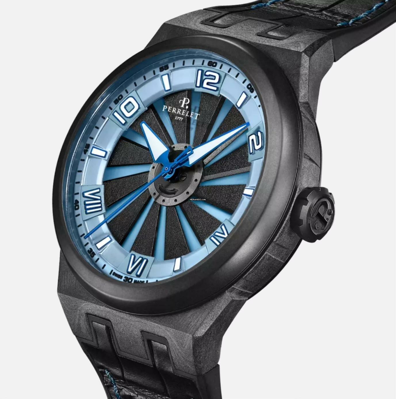 Thumbnail von Perrelet Turbine Carbon available in 5 different colors decide the color you want