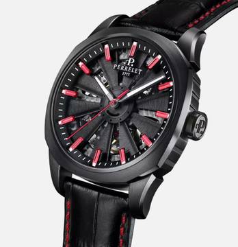  Perrelet Turbine Urban Skeleton optional in blau und grün 